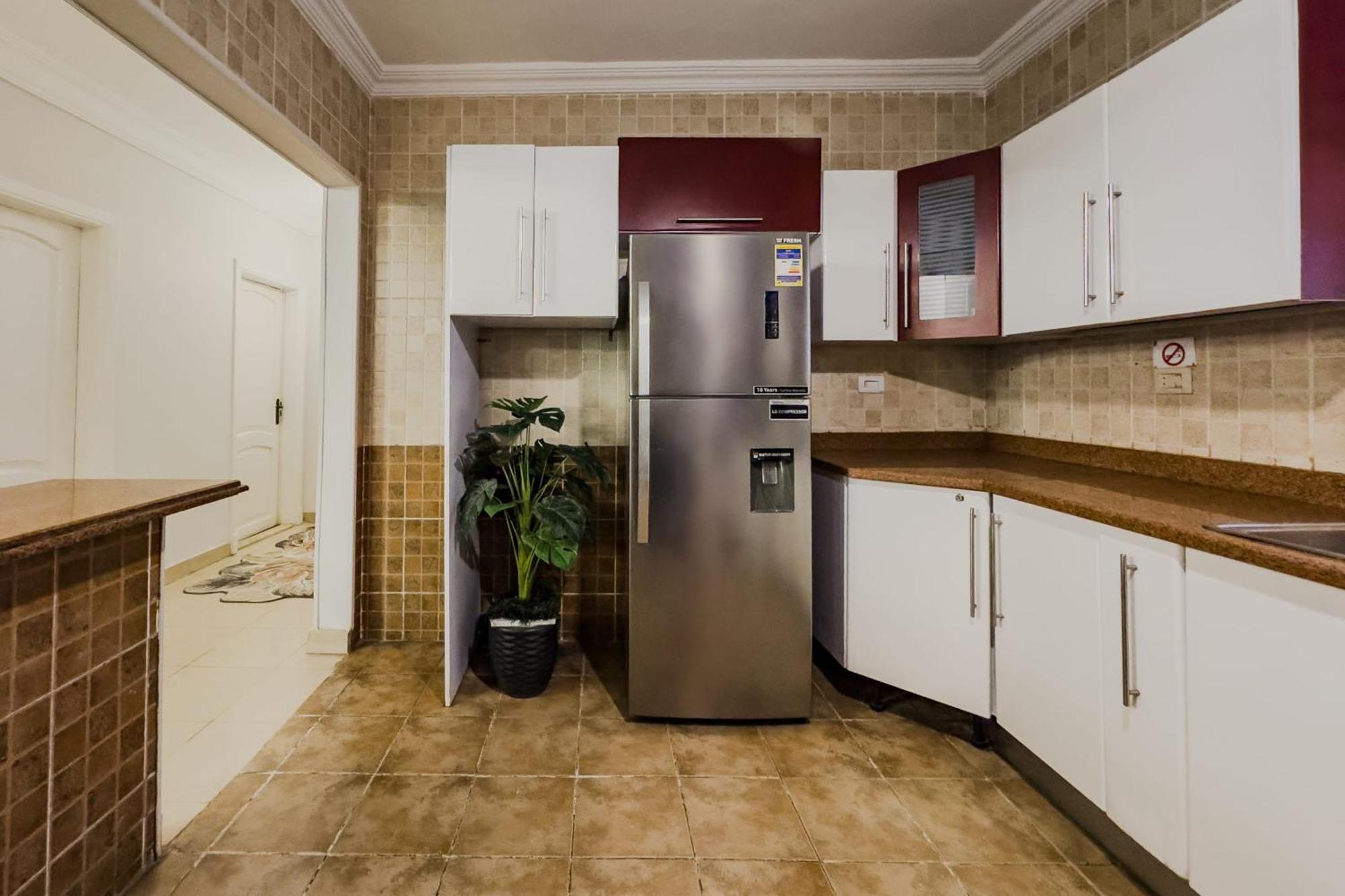 Distinct & Decent 2 Bdr Apt Steps From Nightlife And Airport Kairo Exterior foto